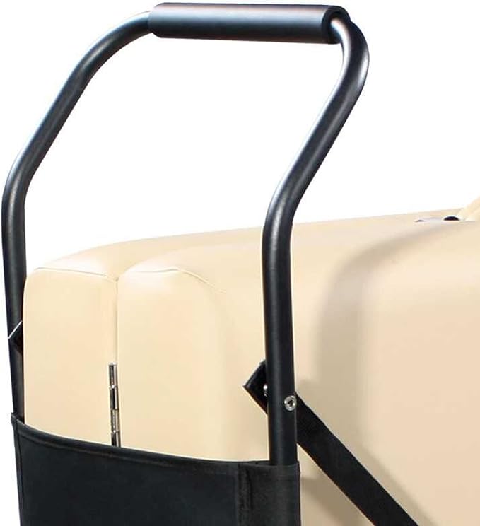 Master Massage Universal Foldable Massage Table Cart for Portable Massage Beds- Lightweight Massage Table Folding Travel Skate with Large Rubber Wheels Fits Most Brands & Sizes
