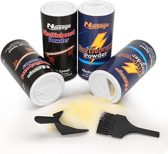 Shuffleboard Sand Wax Shuffleboard Powder Set with Small Brush & Pan