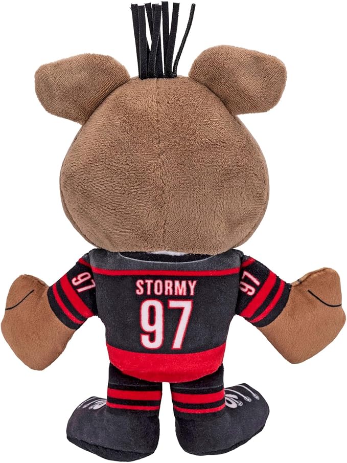 Bleacher Creatures Carolina Hurricanes Stormy 8" NHL Kuricha Mascot Sitting Plush - Soft Chibi Inspired Mascot