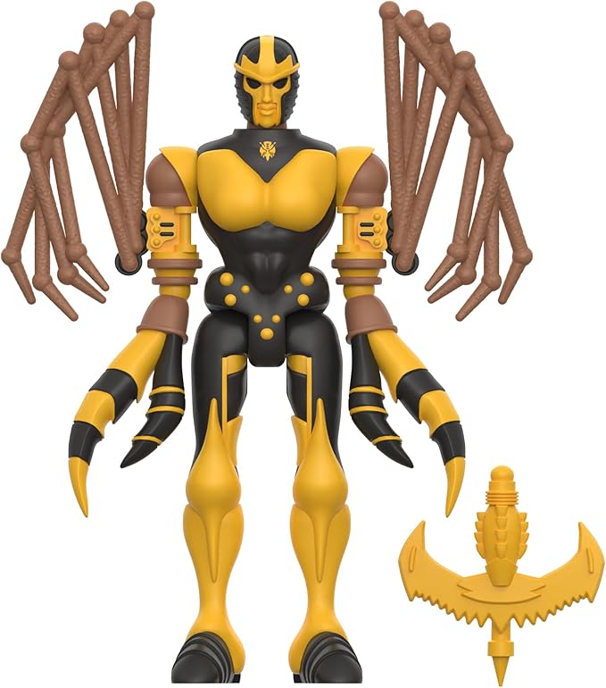 Super7 Transformers Beast Wars Blackarachnia - 4" Transformers Action Figure with Accessory Classic Cartoon Collectibles and Retro Toys