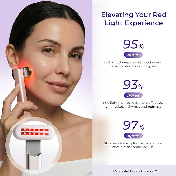 Red Light Therapy Activation Serum for Face – Hydrating & Firming Booster for LED Red Light Devices – Anti-Aging Green Tea Serum with Niacinamide, Hyaluronic Acid, Peptides & Collagen – 1 fl oz