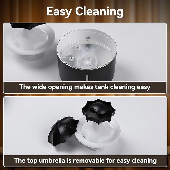 Missfly 300ml Cloud Shape Cool Mist Humidifier Diffuser, 360° Rotatable, Quiet Auto Safety Shutoff, Easy Refill Home Bedroom Office (Black)