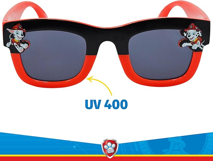 ARKAID PAW Patrol Boys Sunglasses | Chase, Marshall and Rubble | Safe UV400 | One Size Fits Most Kids