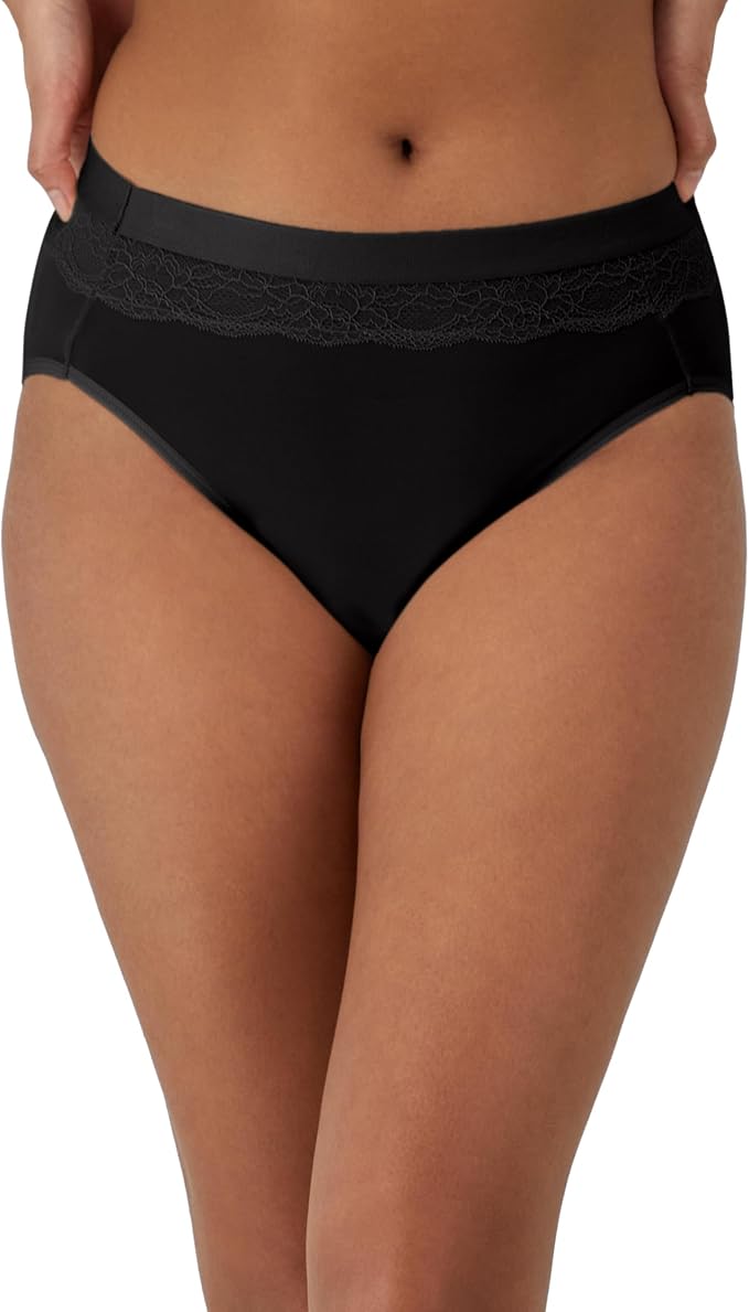 Bali Women's Period Underwear Brief, Beautifully Confident Hi Cut Period Underwear, Period Panties, Light Protection