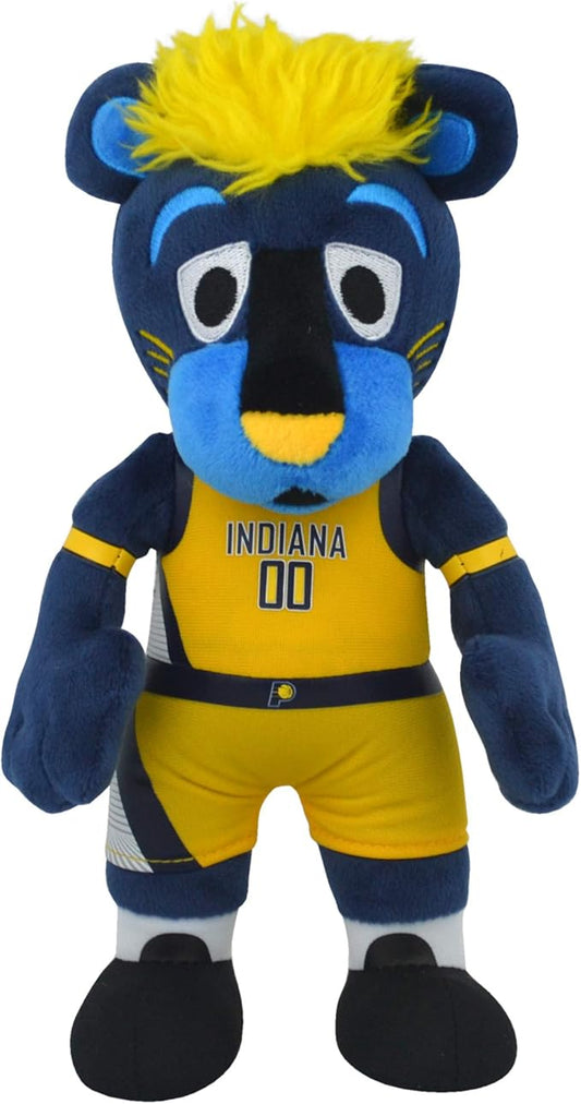 Bleacher Creatures Indiana Pacers Boomer The Panther 10" Mascot Plush Figure - A Mascot for Play Or Display