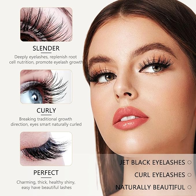 Lash Serum for Eyelash Growth, 4ML Advanced Nourishing Formula for Longer, Fuller & Thicker Looking Lashes | Gentle Eye Treatment for Healthy Lash Appearance
