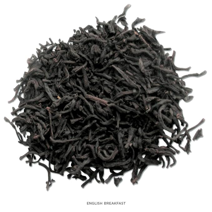 Tea Forte Premium Loose Leaf Tea Blend, Resealable 1 Pound Bag, Makes 160-175 Cups, English Breakfast Tea