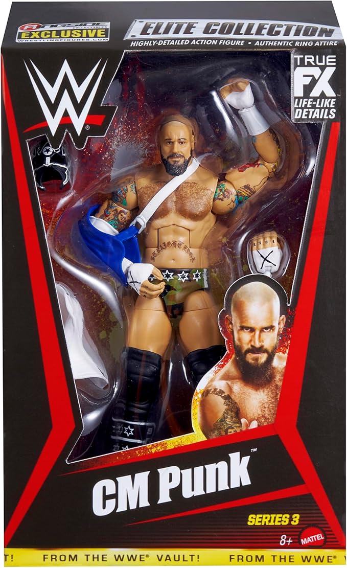 WWE CM Punk (Straight Edge Society) - (Best of Series 1) from the Vault Ringside Exclusive