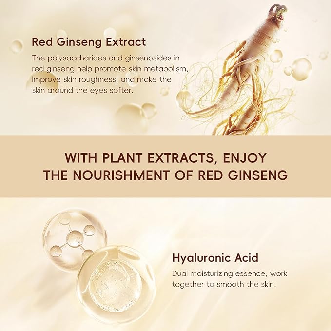 ARAKY Rice Under Eye Cream Roll-On for Dark Circles, Triple Roll & Glow the Skin Around The Eyes, Intense Hydrating & Firming, Serum for Eye Puffiness, Dullness, Dryness, Wrinkle Under The Eyes