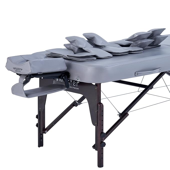 Master Massage 30” FlexWave – Innovative Portable Massage Table for Total Body Stretching with Precision Airbag Technology and 3D Lumbar Traction-Concord