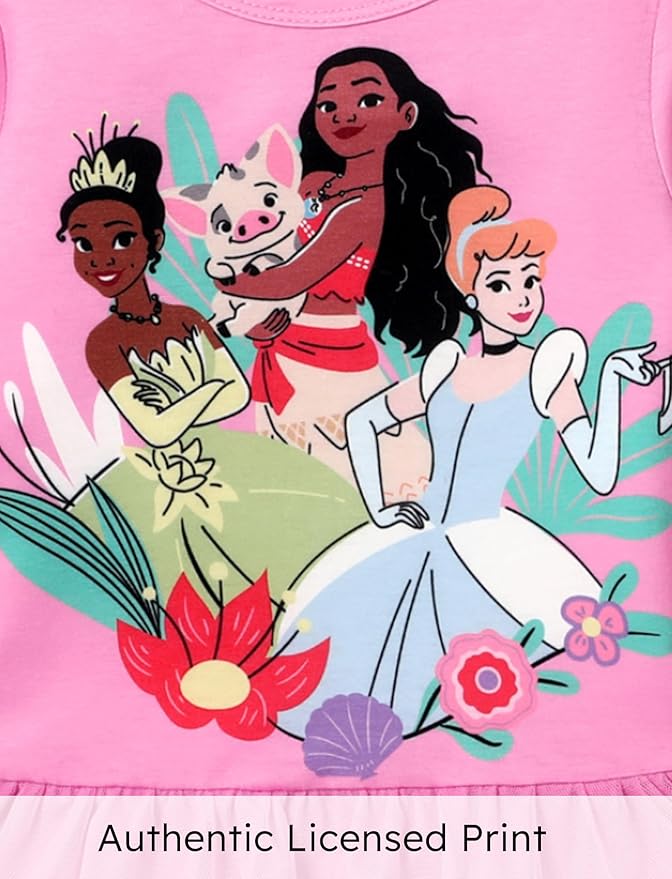 Disney Minnie Mouse Frozen Princess Marvel Toddler Girls Clothes Long Sleeve Sweatshirt + Leggings 2pcs Outfits Set 2-6Y