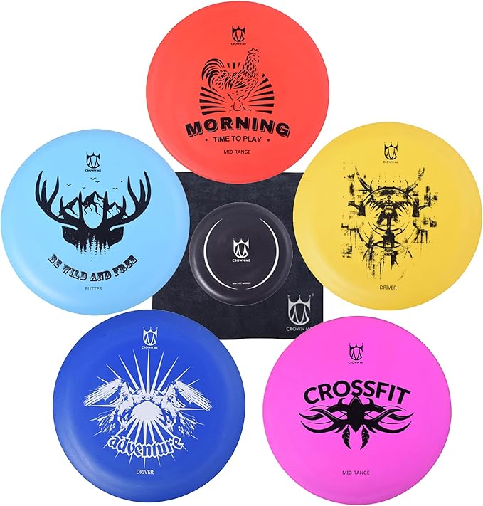 CROWN ME Disc Golf Set, Disc Golf Starter Set