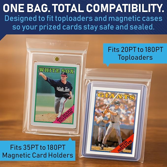 Invested Alliance Resealable Set Team Bags for Trading Cards | Ultra, TCG, Baseball, Sports Card Team Bags Sleeves. Fits Top loaders, Magnetic & Semi Rigid Holders. High Clarity Sleeves.