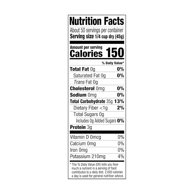 Amazon Grocery, Jasmine Long Grain Rice, 5 Lb