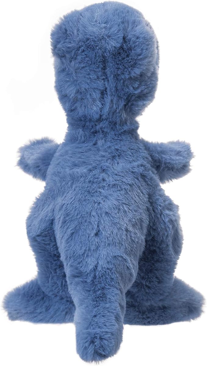 Apricot Lamb Toys Plush Dinosaur Stuffed Animal Soft Cuddly Perfect for Girls Boys (Navy Blue Dinosaur, 10 Inches)