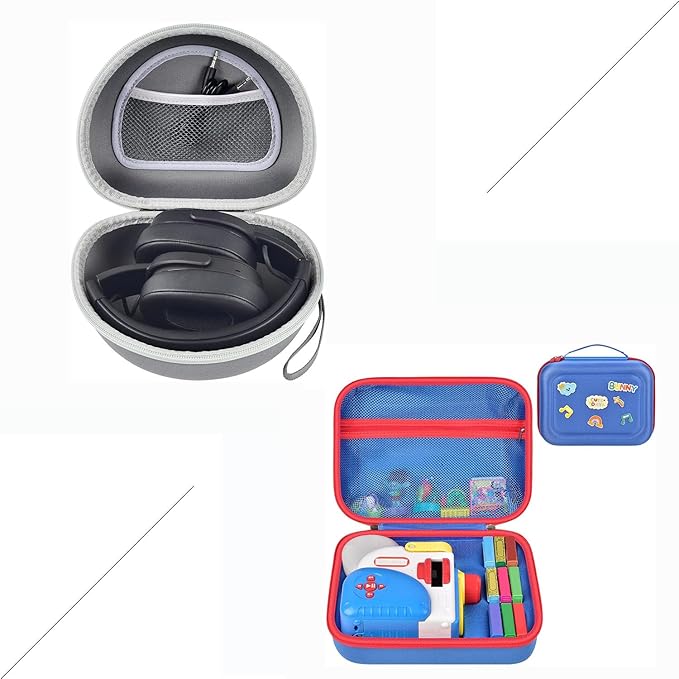 Headphone Case and Toy Case Compatible with Little Tikes Story Dream Machine Starter Set Bundle