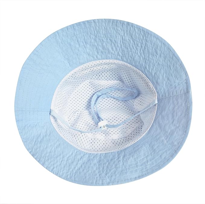 MaxNova Baby Sun Hat Smile Face UPF 50+ Toddler Bucket Hat for Boys Girls 0-7 Years