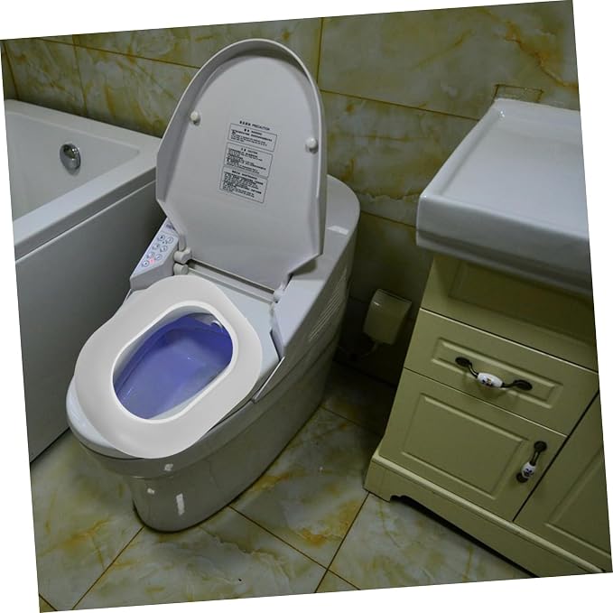 VANZACK Toilet Seat Accessories Pu Mat for Boy Girl's Bathroom Padded Seat Cover for Potty Training