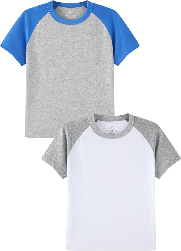 Family Feeling Boys Short Sleeve Crewneck Kids T-Shirts Top Girls Tee