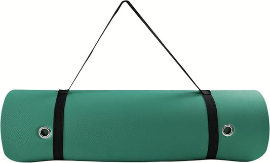 TONE Fitness Hanging Yoga Mat, Pilates Mat, Exercise Mat for Home Workouts with Carry Strap | V Pattern | Multiple Colors