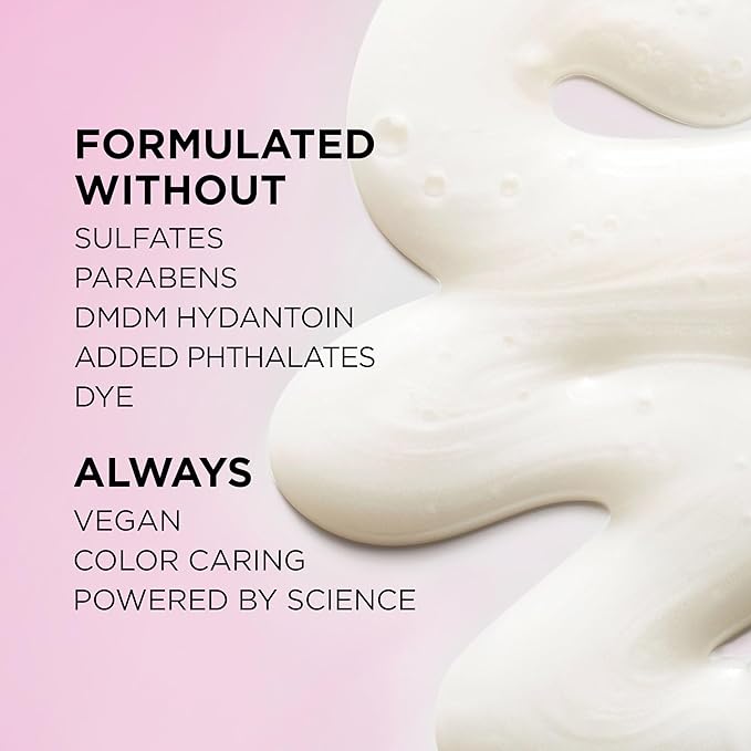L'Oreal Paris Glossing Sulfate Free Shampoo with Glycolic Acid, Hair Care for Lasting Shine and Smoothness for Dull, Dry Hair, EverPure, 6.8 Fl Oz