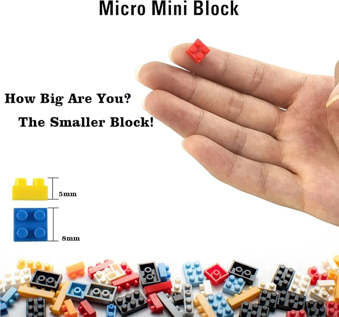 Building Bricks 2500+ Pieces Set - Classic Cartoon Characters Building Blocks - Mini Building Block for Boys Girls & Adults (Santa Claus), Redpro