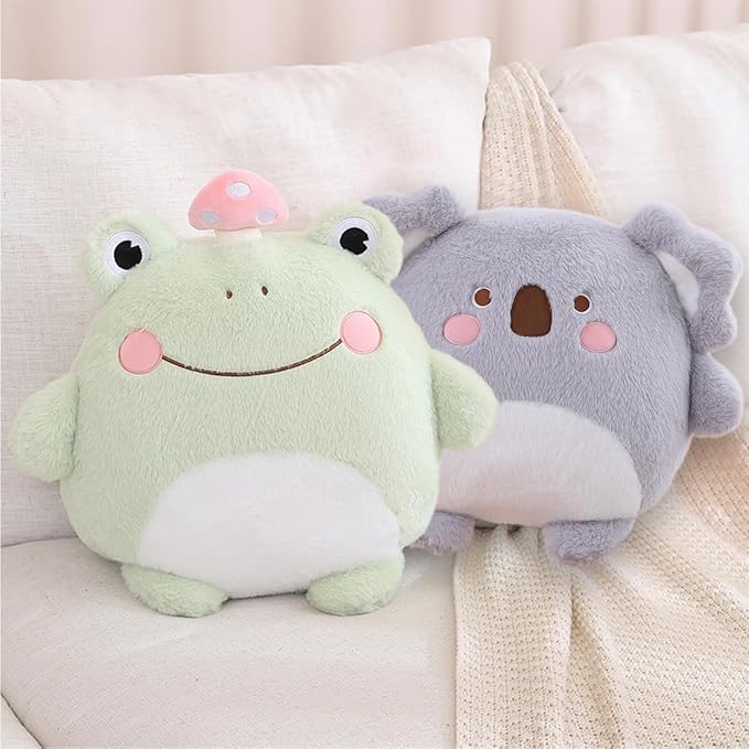 Koala Plush Pillow Cute Koala Stuffed Animal Pillow Kids' Koala Plush Toy Cuddly Animal Plush Pillow Gift for Boys Girls,Koala