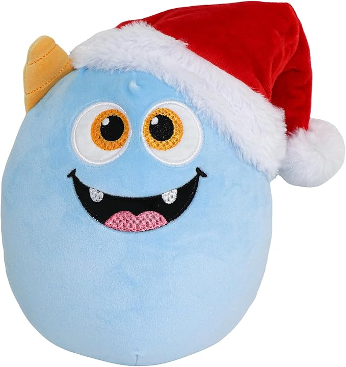 Christmas Stuffed Animal, Christmas Monster Plush, Cute Plushies for Kids Christmas Decorations and Gifts (Monster)