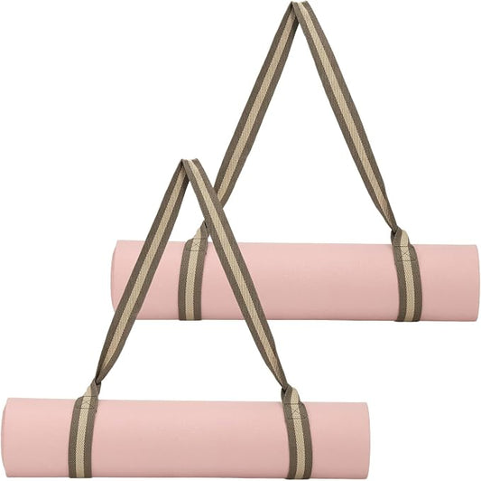 Yoga Mat Straps for Carrying, Adjustable Exercise Mat Sling Holder Multi Purpose Mats Carrier
