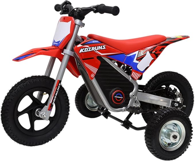 Hardline Products USA Wheels for Tots Training Wheels for OLALA, KDZRUNS, TUIBOKA Electric Dirt Bike 200W, 250W & 350W