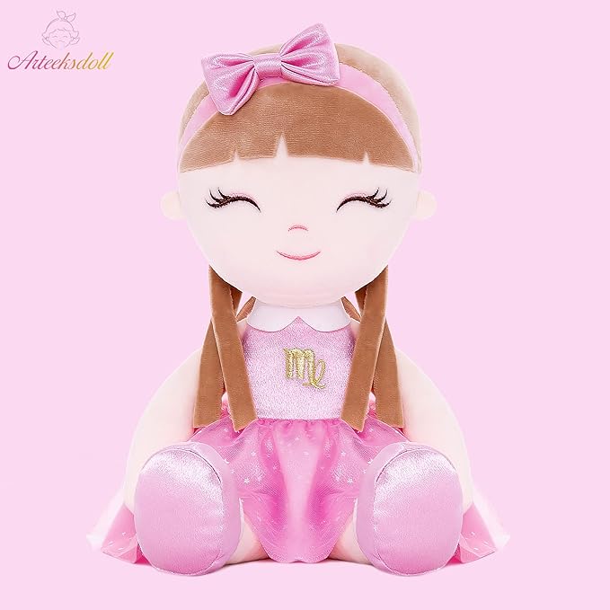 Baby Girl Gifts Plush Dolls Constellations Zodiac Doll Birthday Gift 17 inches Virgi