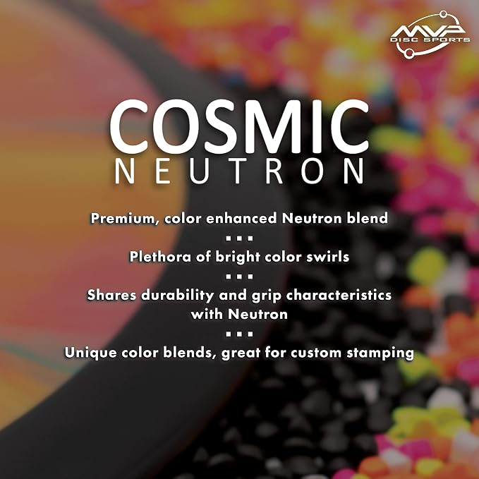 MVP Disc Sports Cosmic Neutron Tesla Disc Golf Distance Driver (Colors May Vary)