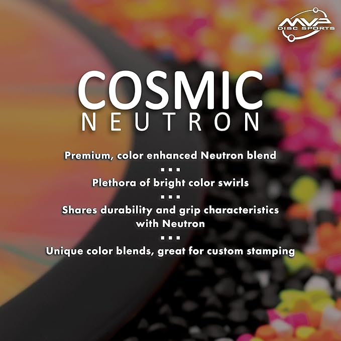 MVP Disc Sports Cosmic Neutron Tesla Disc Golf Distance Driver (Colors May Vary)