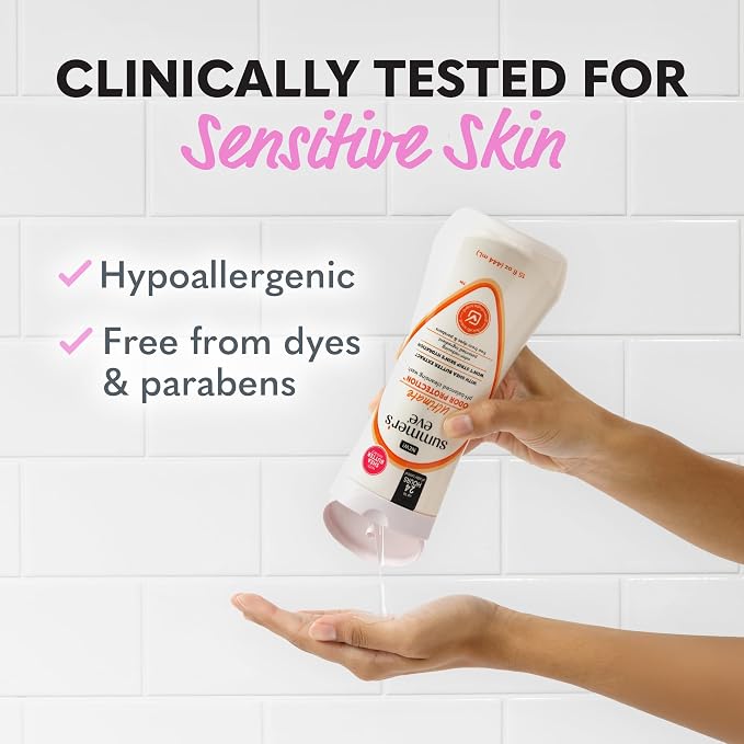 Summer's Eve Ultimate Odor Protection Feminine Wash with Shea Butter - Up to 24 Hour Vaginal Odor Control, pH Balanced Formula, Clinically & Gynecologist Tested Intimate Body Wash - 15 Fl Oz