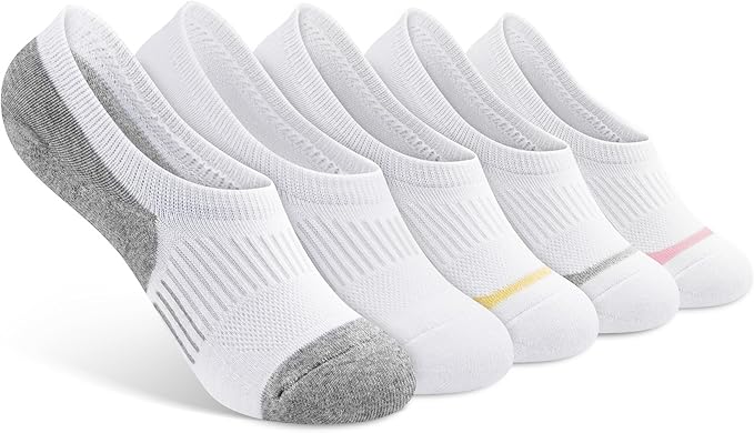 Gonii Womens No Show Socks Athletic Ankle Socks Cushioned Running Low Cut 5-8 Pairs