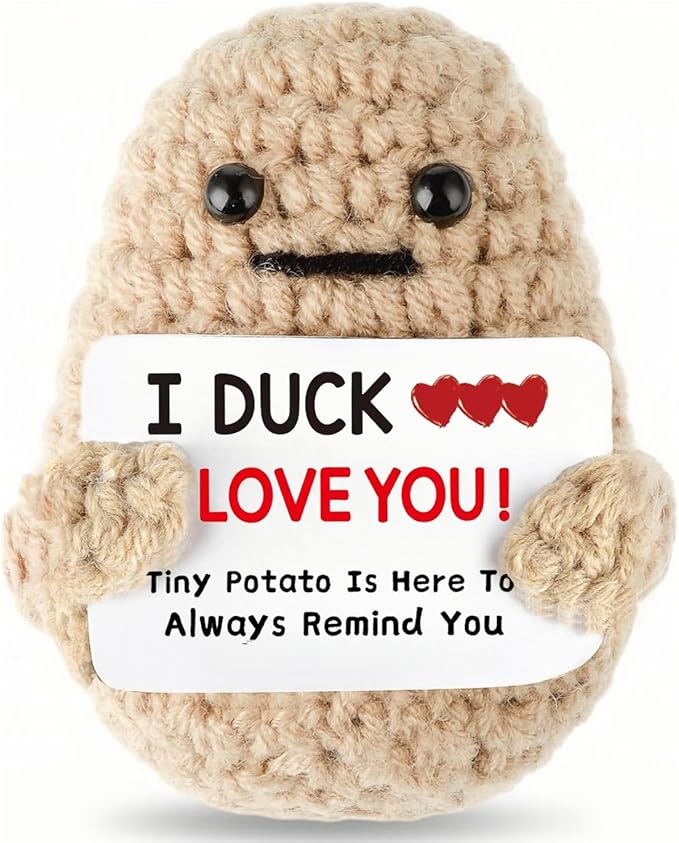 Birthday Gifts for Women Positive Potato Christmas Stocking Stuffers (I Duck Love You)
