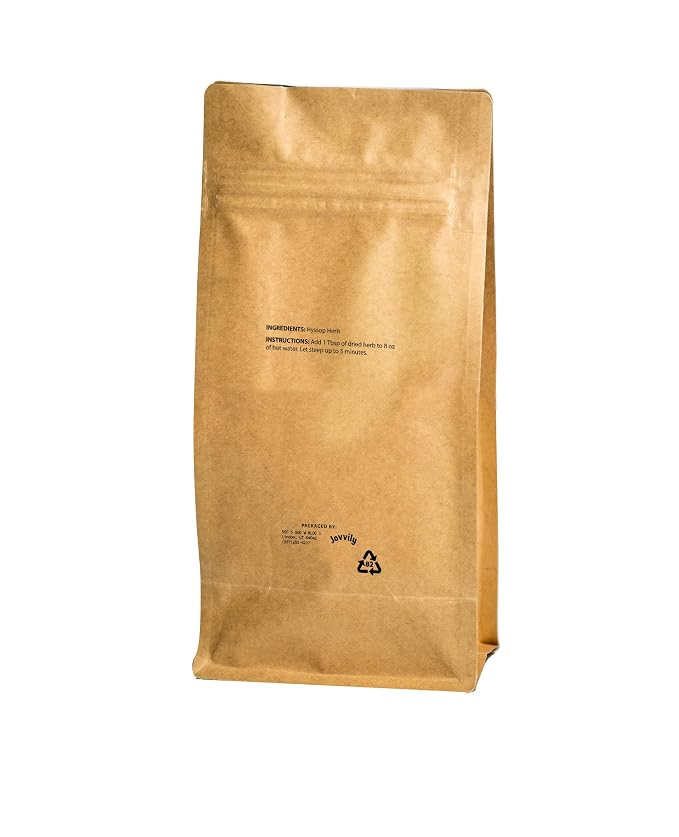 Jovvily Hyssop Herb (Cut & Sifted) - 1lb - Herbal Tea - No Additives