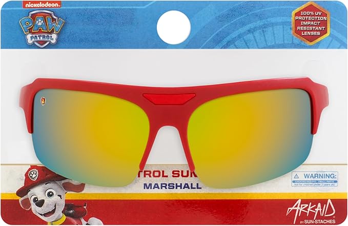 ARKAID PAW Patrol Boys Sunglasses | Chase, Marshall and Rubble | Safe UV400 | One Size Fits Most Kids