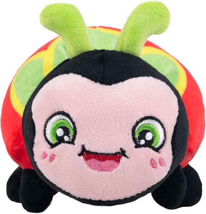 Scentco Snuggle Bugs (Ladybug)- Strawberry Scented Plush Toy - Gifts for Kids, Gift Guide, Aromatherapy