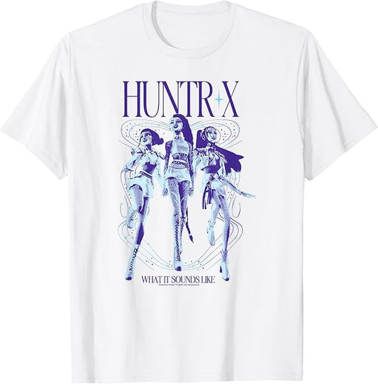 Kpop Demon Hunters Halloween Huntrix What It Sounds Like T-Shirt