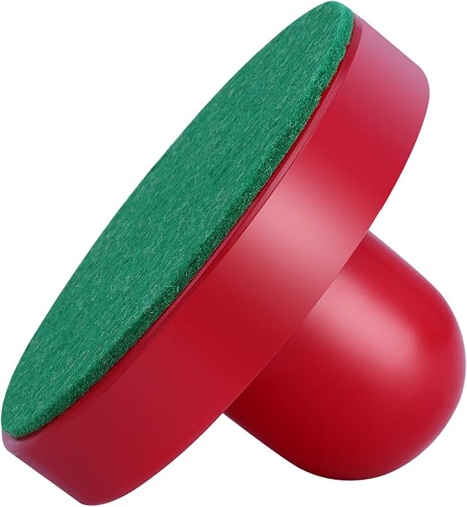 URATOT Air Hockey Accessories - Pushers, Pucks & Paddles (4 Pushers, 8 Red Pucks, 8 Green Pads)