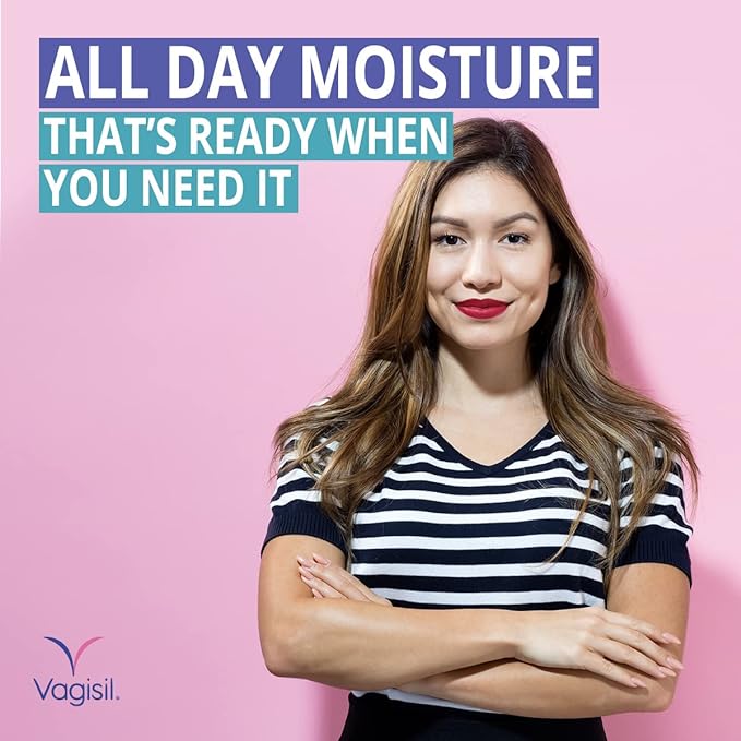 Vagisil Prohydrate Internal Vaginal Moisturizer, Gel & Lubricant for Women, Gynecologist Tested, 8 Count, Pack of 3 (24 Total Applicators)