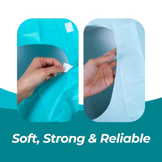 Pack 120 X-Large Disposable Toilet Seat Covers PE Material | Travel Toilet Seat Covers for Adults and Potty Training, Premium Toilet Seat Liners for Public Restrooms