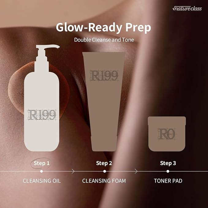 R199 Rice Cleansing Oil Face Cleanser Korean Skincare Makeup Remover Oil Cleanser for Face Blackhead Remover Pore Control Double Cleansing Sensitive Skin 6.76 fl oz