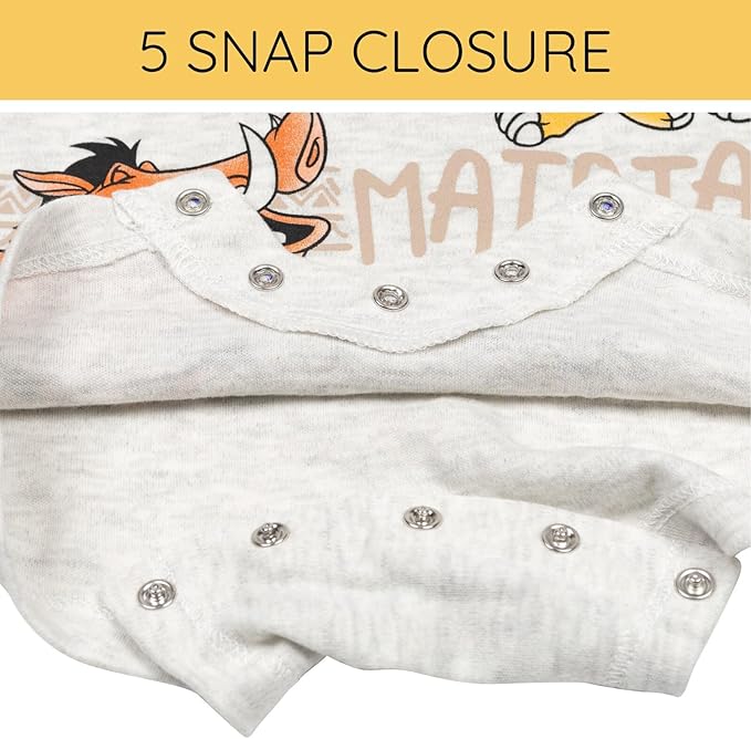 Disney Baby Romper and Reversible Bucket Sun Hat Outfit Set Newborn to Infant Sizes (Newborn - 24 Months)