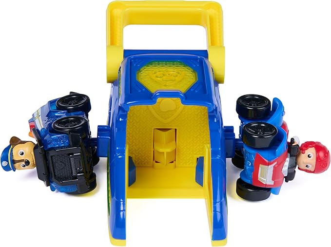 PAW Patrol Chase Pup Squad Launchers with Ryder Vehicle 2-Pack, Kids Toys for Boys and Girls Ages 3 and Up
