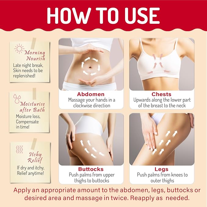 Stretch Mark Oil for Pregnancy Massages Body & Reduces Scar Appearance, Removes Stretch Mark Prevention, Prenatal & Postnatal Tummy Skin Care, Firming Skin Elasticity for Maternity, 2.03oz(Pack of 2)