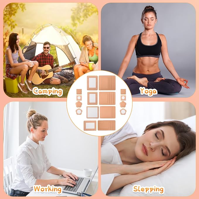 120 Pcs Castor Oil Patches, Disposable Castor Oil Pack Wrap Self-Adhesive for Belly Button, Waist, Neck, Breast, Back, Knee, Portable Packs, Anti-Seepage, No Wash, Highly Absorbent (120)