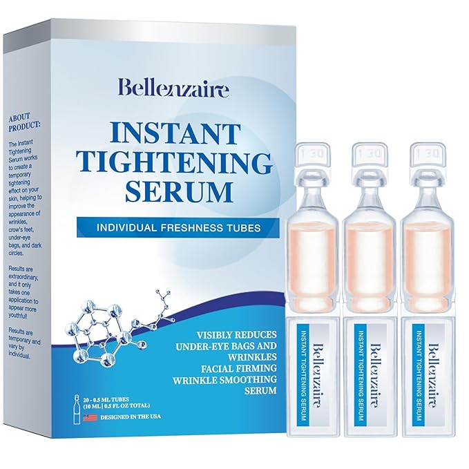 Instant Firm Eye Tightener: Temporary Reduction Serum for under-Eye Bags and Wrinkles