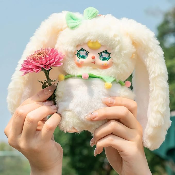 CALEMBOU Plush Doll Blind Box, Cute Spring Stuffed Animal Vinyl Plush Toys, Kawaii 1 of 6 Possible Mystery Collectible Toys Cute Soft Animals Charm Birthday Gifts (Where's The Spring)